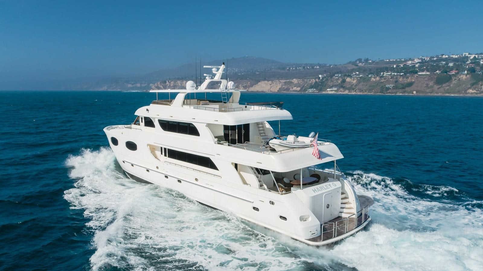 a boat on the water aboard HARLEY G Yacht for Sale