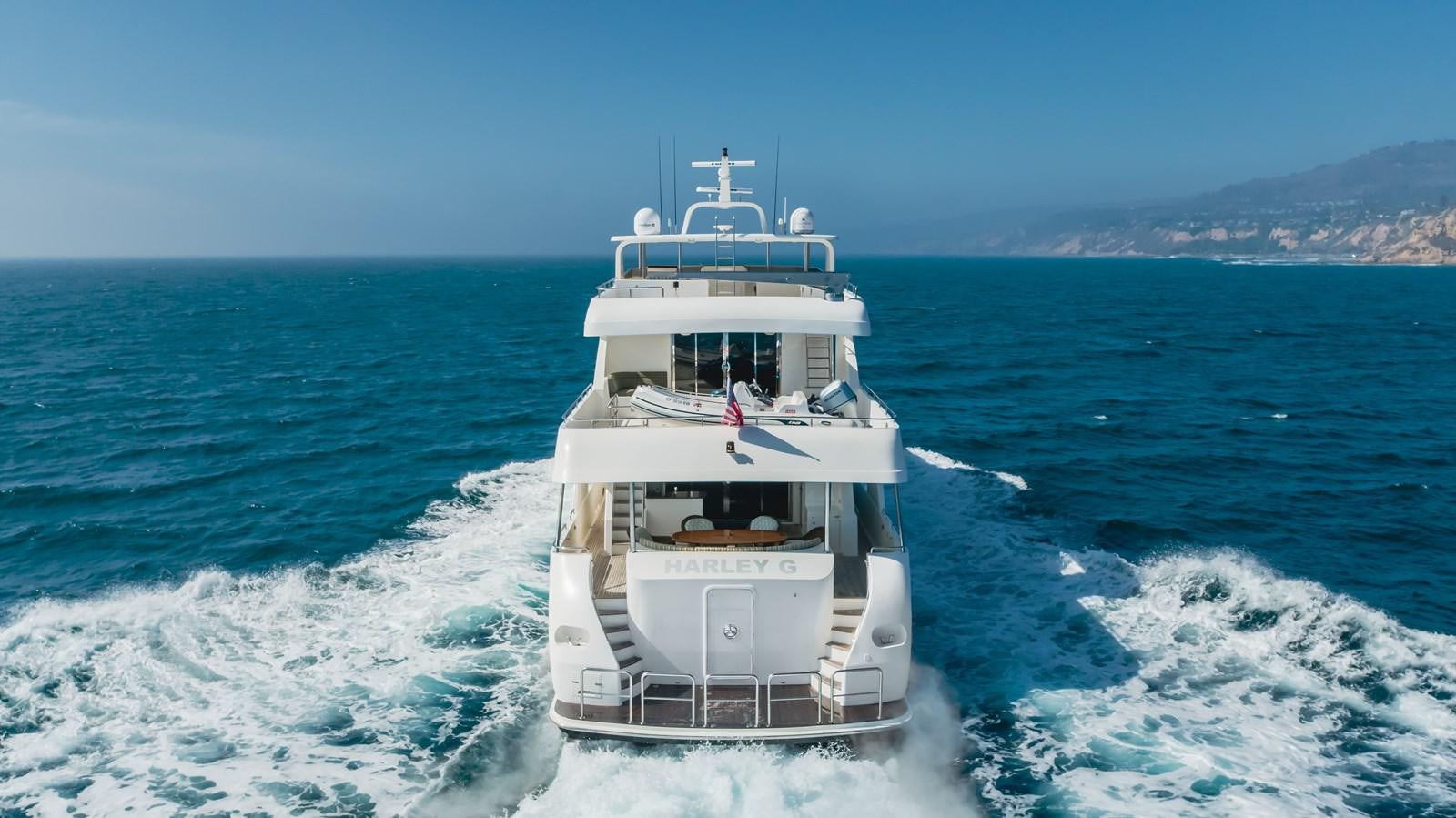 a boat on the water aboard HARLEY G Yacht for Sale