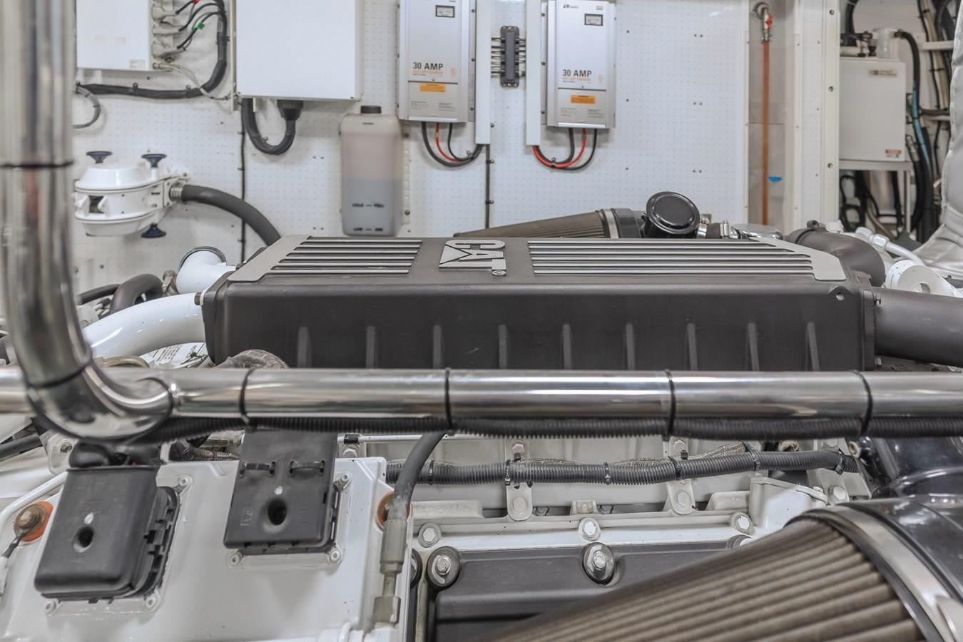 a machine with wires aboard HARLEY G Yacht for Sale