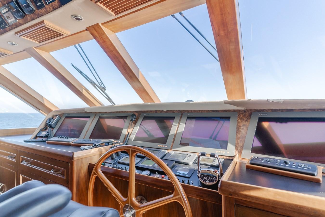 inside of a boat aboard HARLEY G Yacht for Sale
