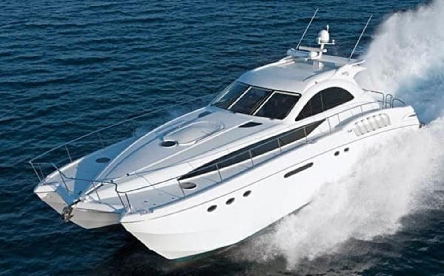 a white yacht in the water aboard 2010 CUSTOM AXCELL  650 POWER CATAMARAN Yacht for Sale
