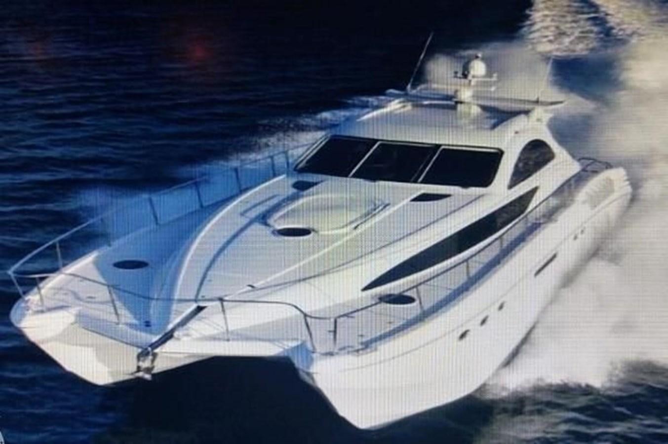 a space ship in the ocean aboard 2010 CUSTOM AXCELL  650 POWER CATAMARAN Yacht for Sale