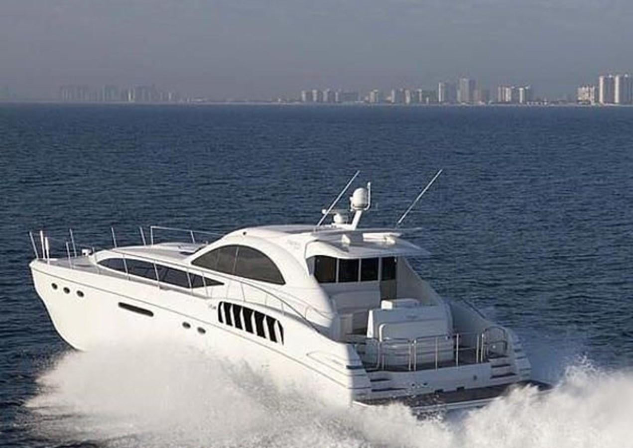 a white yacht on the water aboard 2010 CUSTOM AXCELL  650 POWER CATAMARAN Yacht for Sale