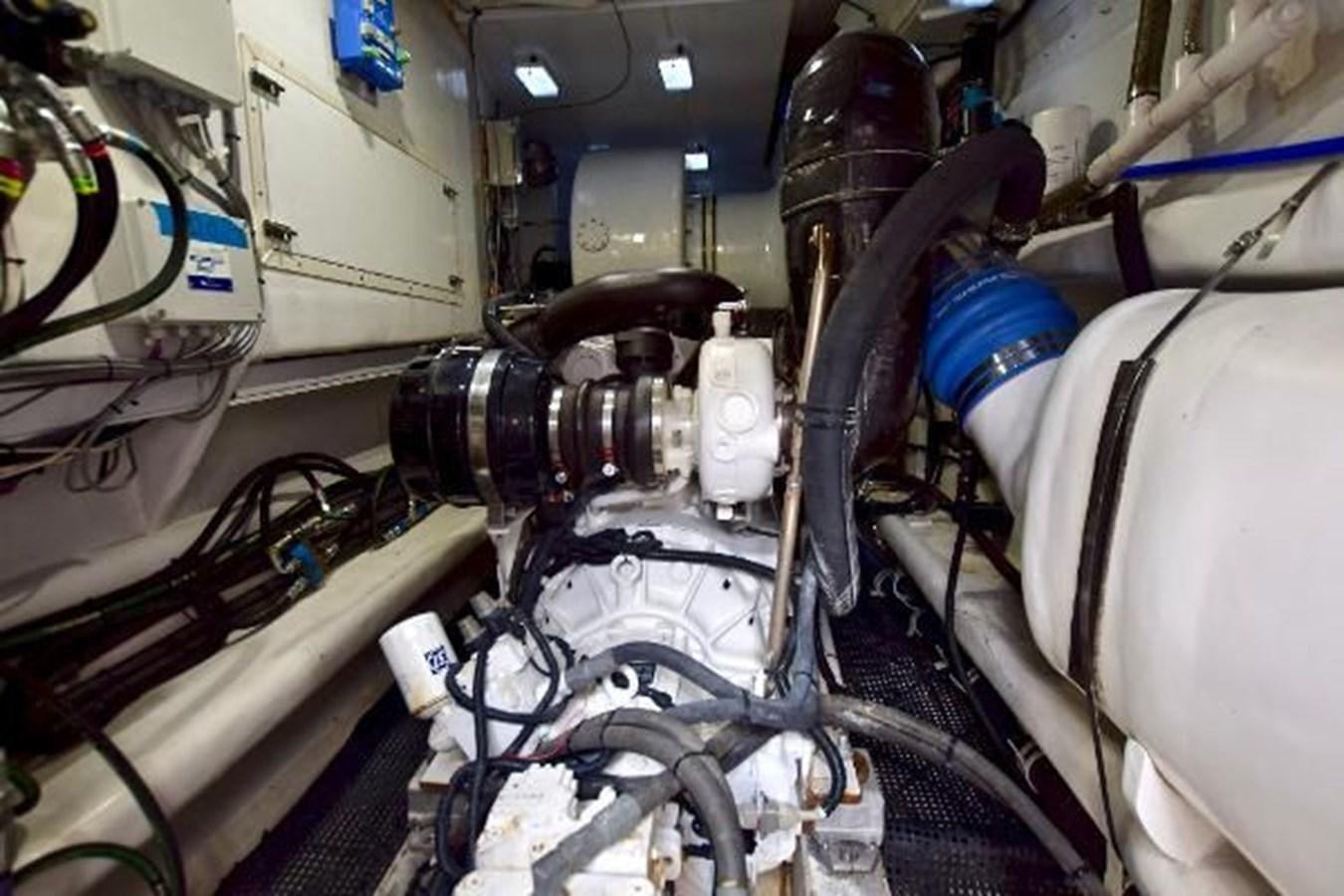 a close-up of a machine aboard 2010 CUSTOM AXCELL  650 POWER CATAMARAN Yacht for Sale