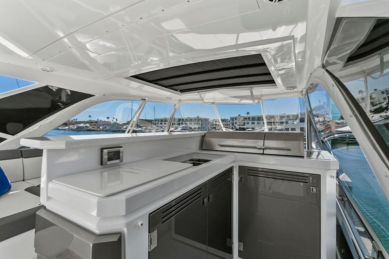 inside view of a space shuttle aboard NOKOKO Yacht for Sale