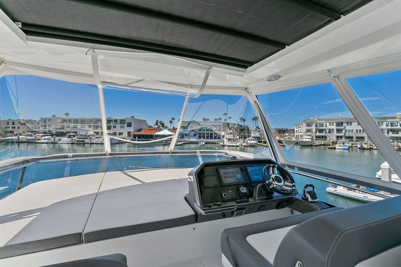 a car on a bridge aboard NOKOKO Yacht for Sale