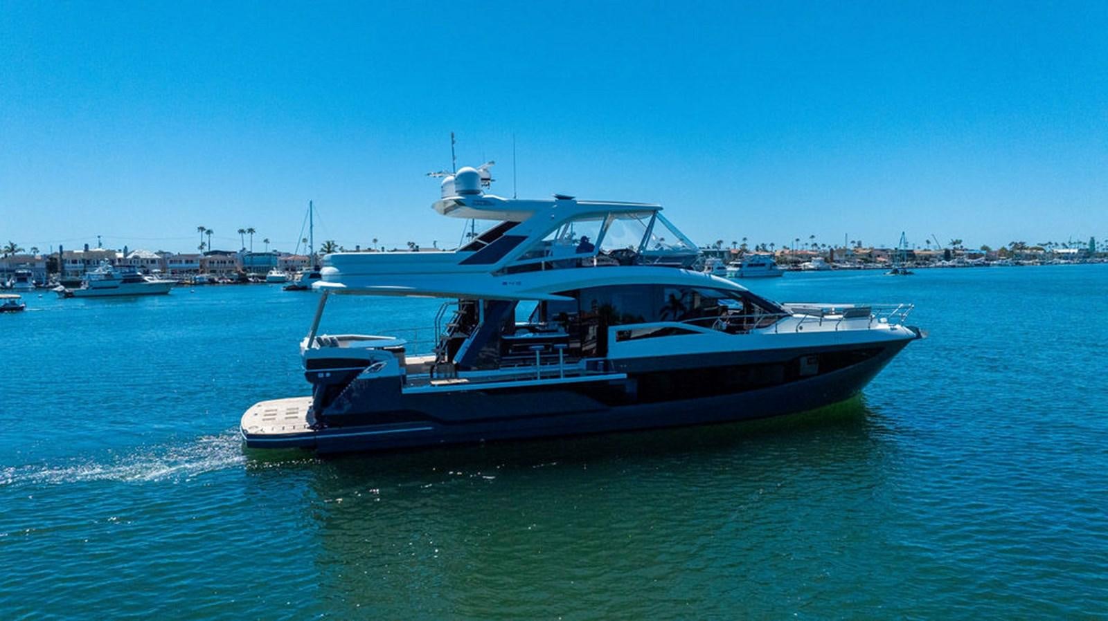 a boat on the water aboard NOKOKO Yacht for Sale
