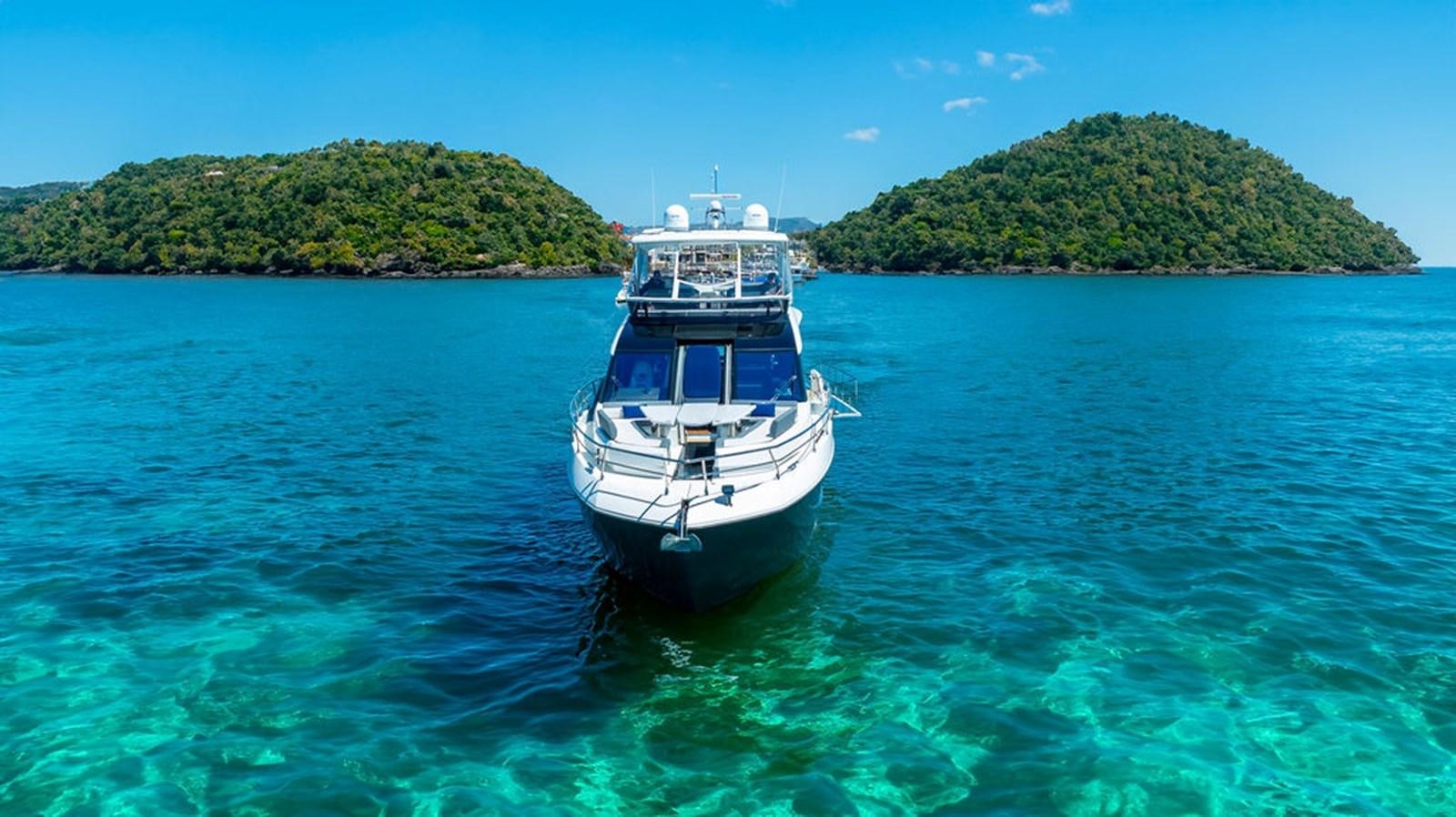 a boat in the water aboard NOKOKO Yacht for Sale