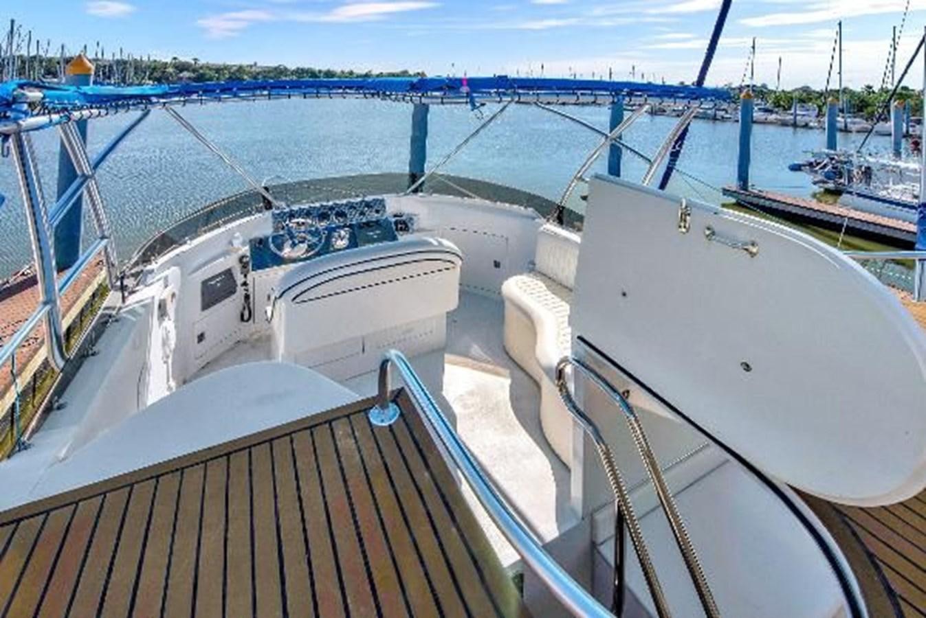 a large ship in the water aboard DREAM CATCHER Yacht for Sale