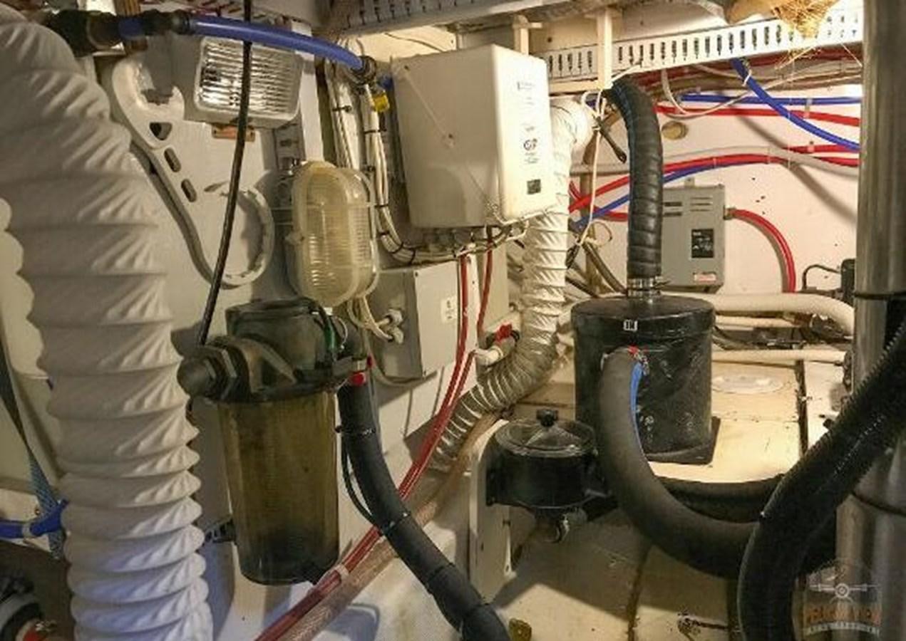 a machine with wires aboard DREAM CATCHER Yacht for Sale