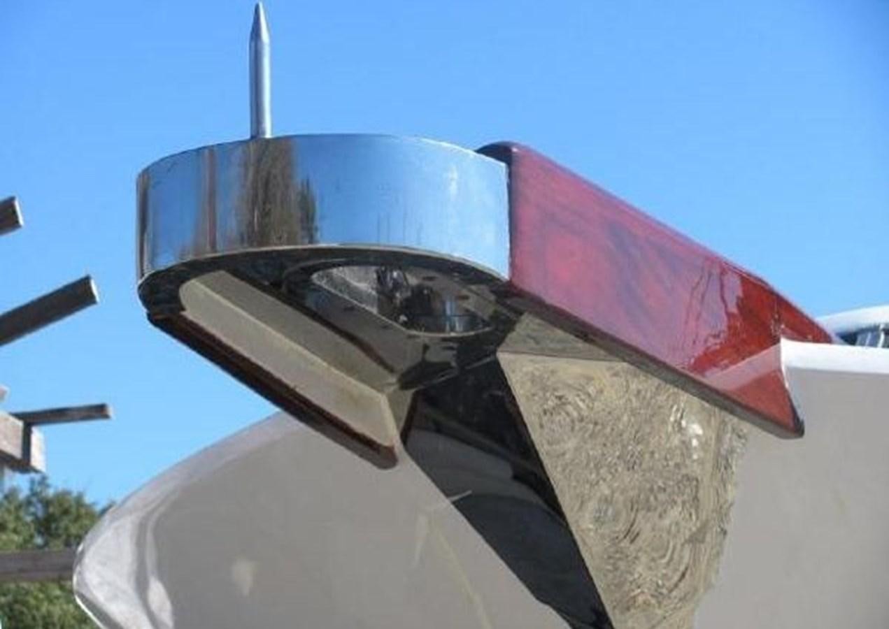 a close-up of a propeller aboard DREAM CATCHER Yacht for Sale