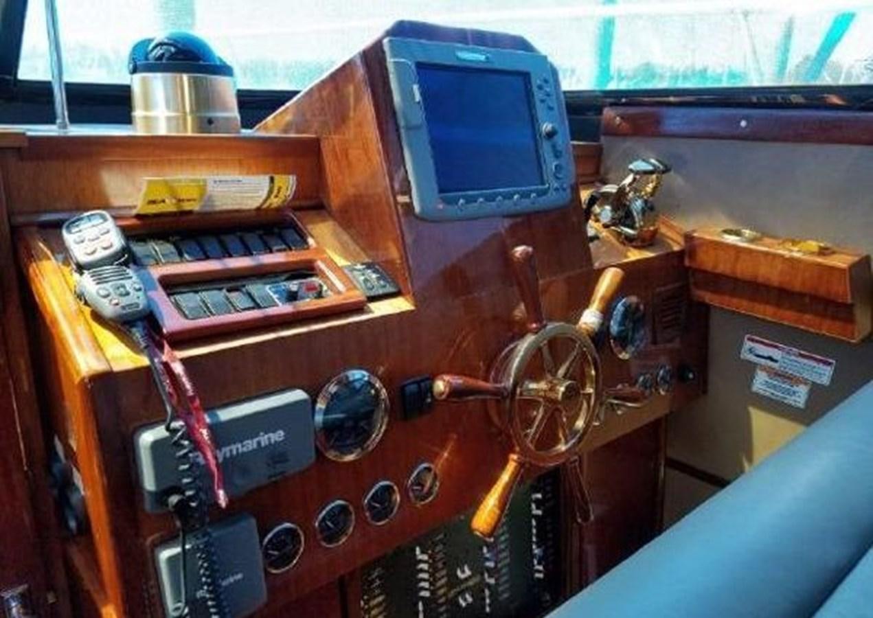 a machine with a screen aboard DREAM CATCHER Yacht for Sale