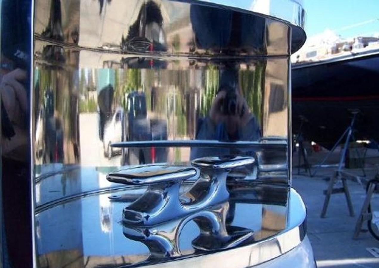 a person sitting in a chair aboard DREAM CATCHER Yacht for Sale