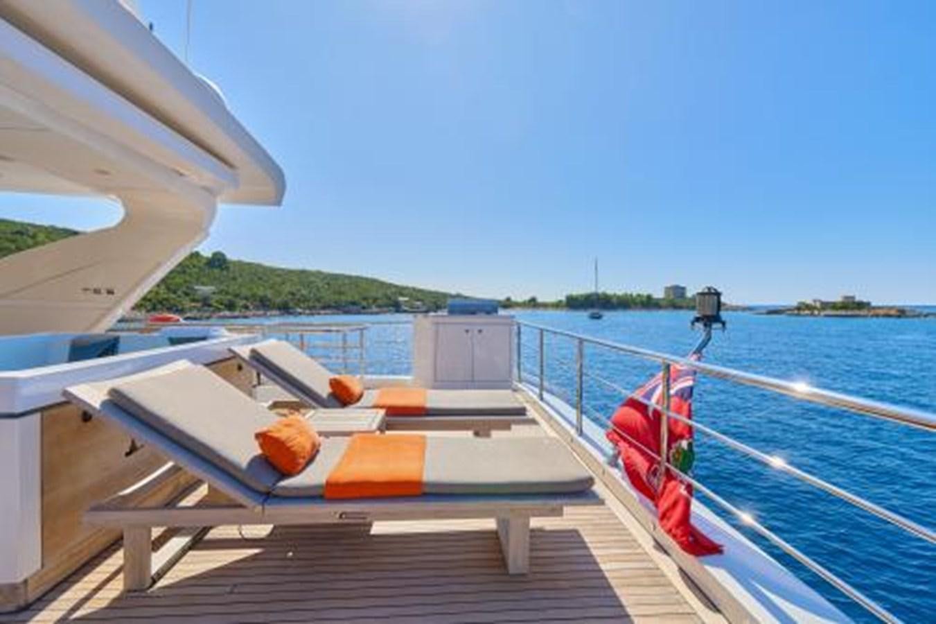 a boat on the water aboard SILVIA Yacht for Sale