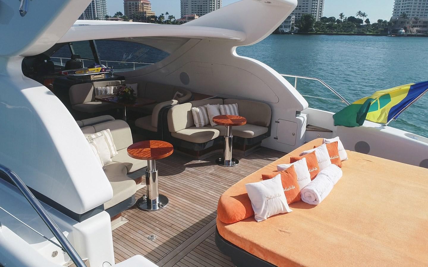 a boat on the water aboard DOLCE VITA II Yacht for Sale