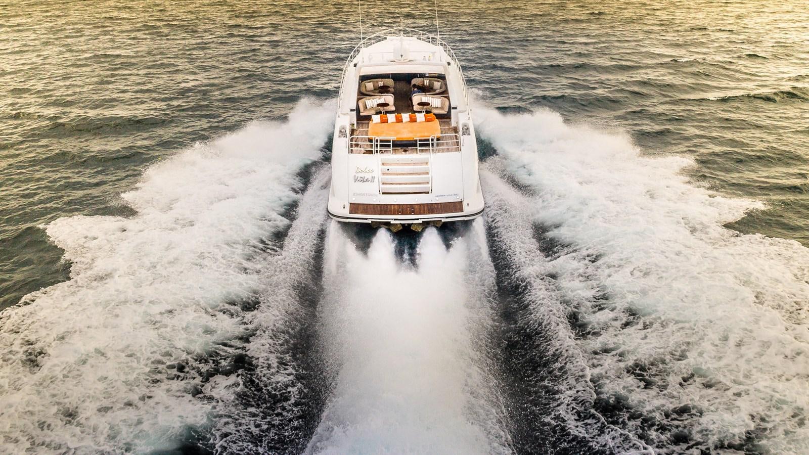 a boat on the water aboard DOLCE VITA II Yacht for Sale