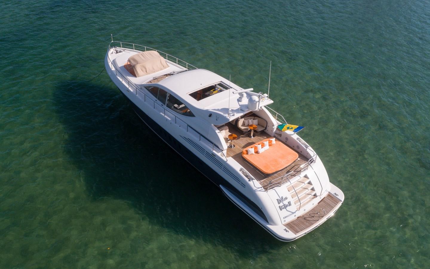 a boat in the water aboard DOLCE VITA II Yacht for Sale