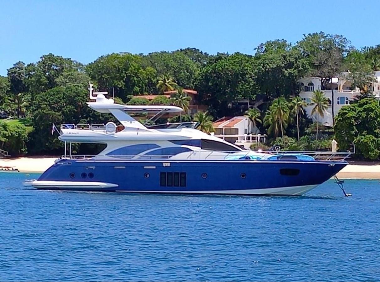 a boat in the water aboard M&M Yacht for Sale