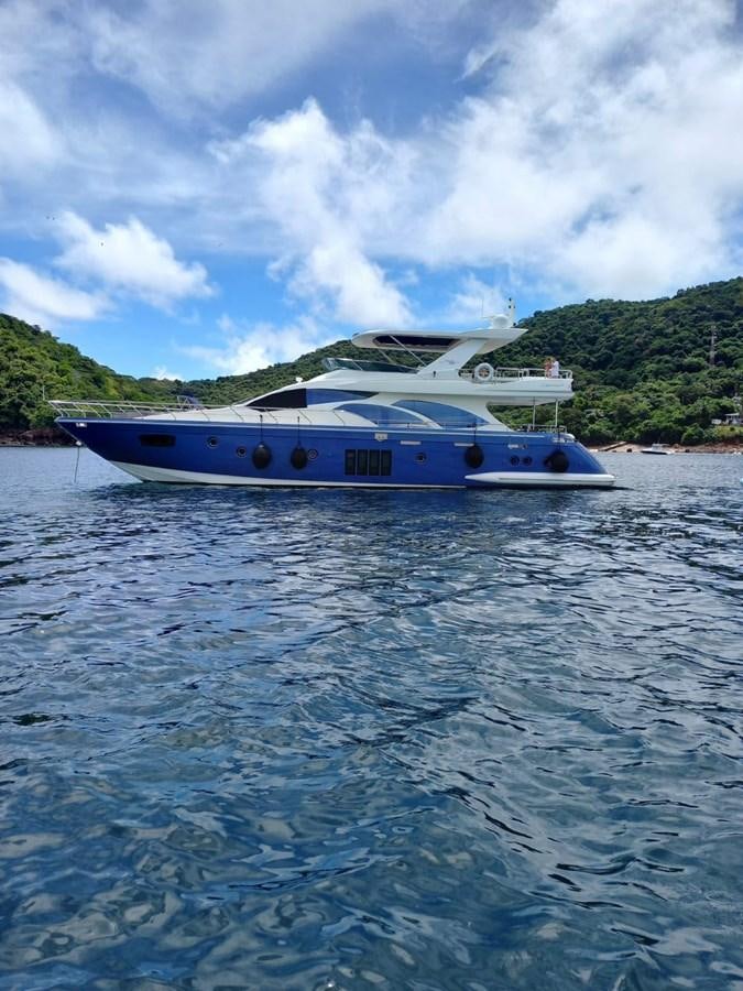 a boat in the water aboard M&M Yacht for Sale