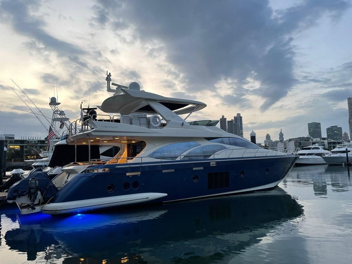 a boat in the water aboard M&M Yacht for Sale