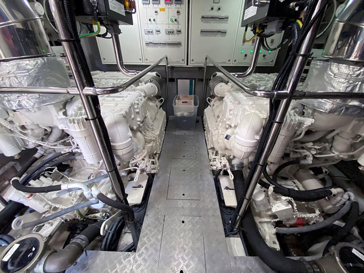 a machine with a large machine aboard MY PRINCESS OF THE SEAS Yacht for Sale