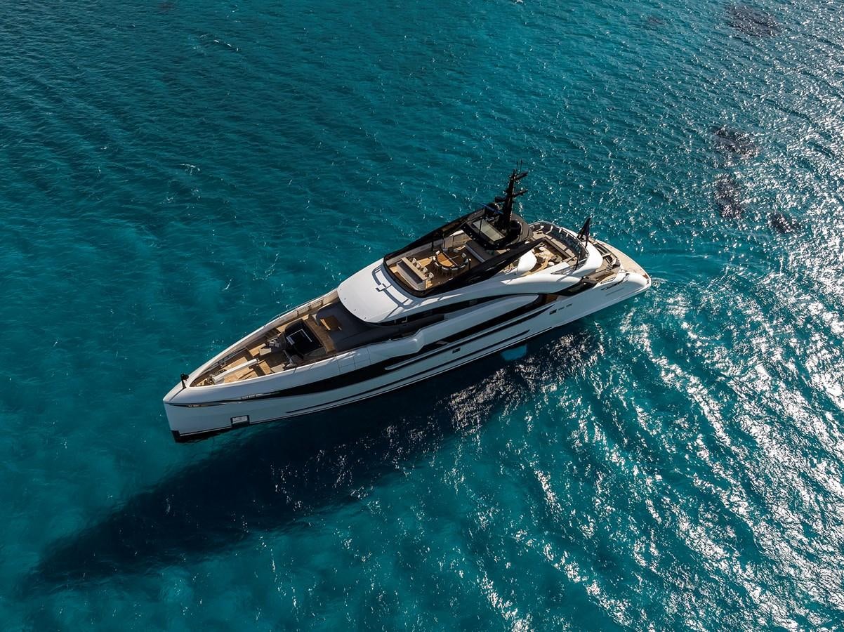 a boat on the water aboard ISA GT 45 Yacht for Sale