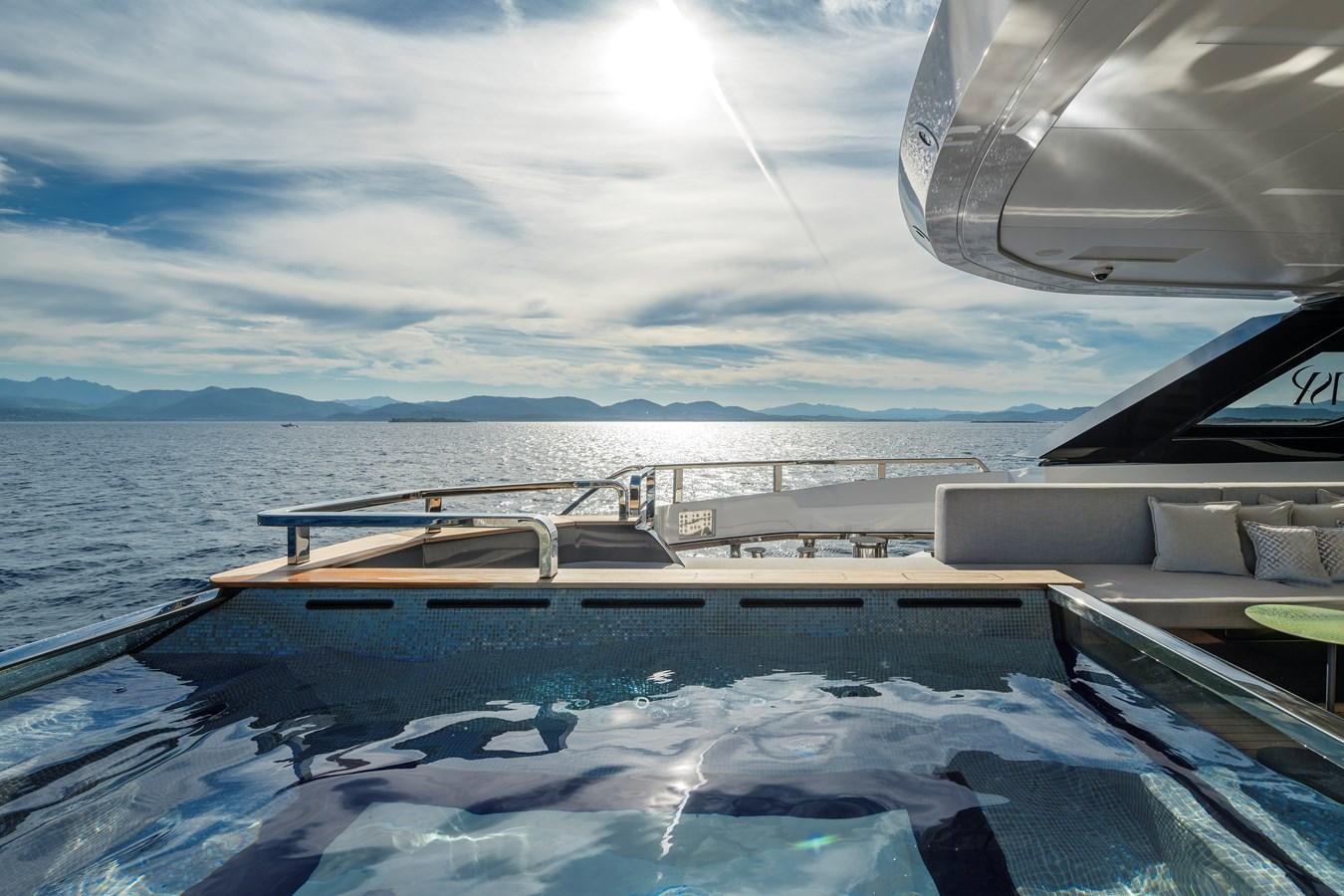 a boat on the water aboard ISA GT 45 Yacht for Sale