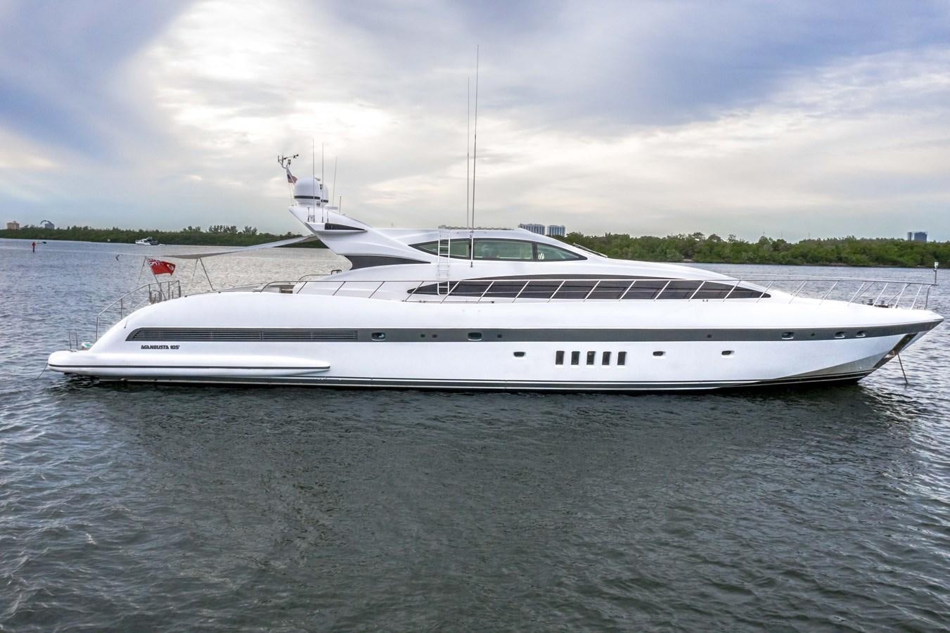 a white yacht on the water aboard DAYA Yacht for Sale