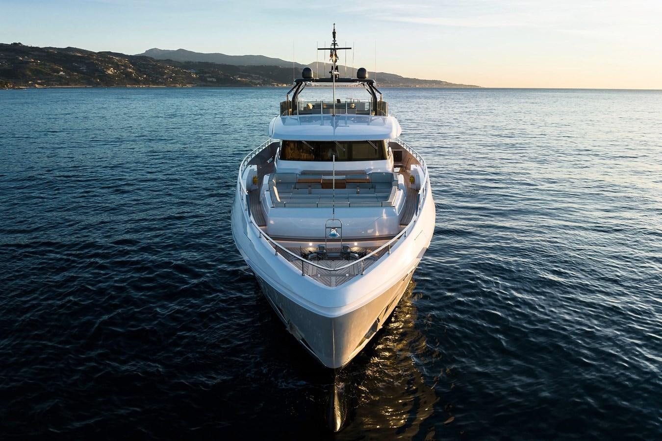a boat in the water aboard REGINA Yacht for Sale