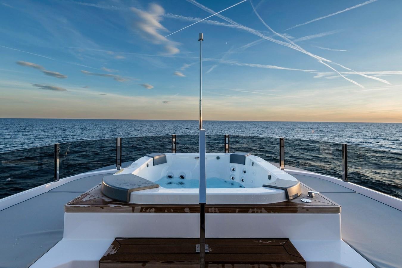 a boat on the water aboard REGINA Yacht for Sale