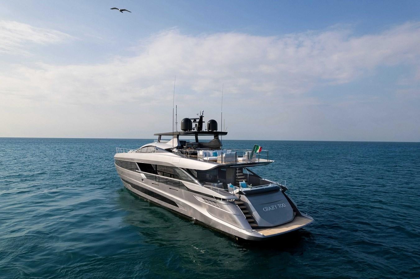 a boat in the water aboard CRAZY TOO Yacht for Sale
