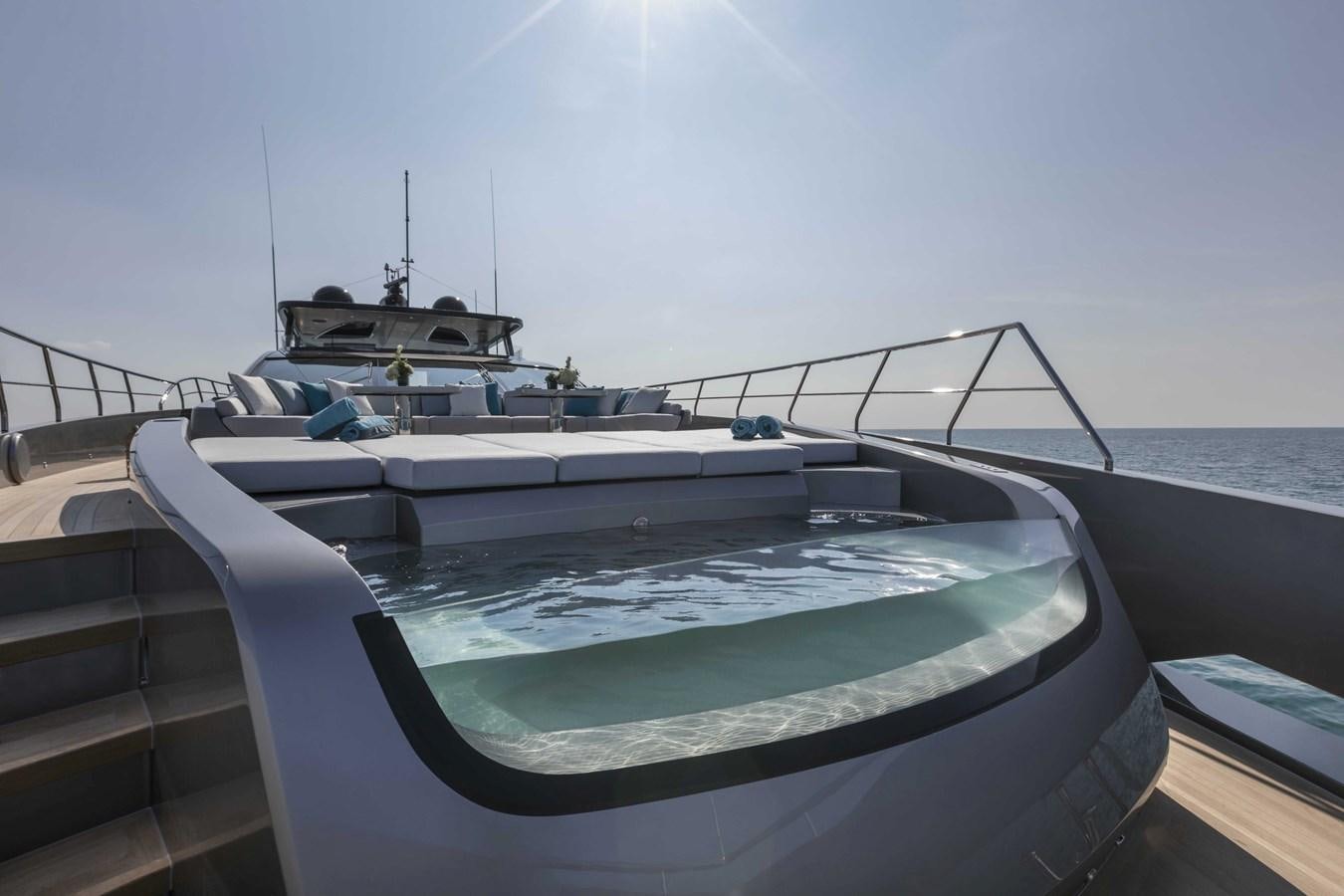a boat on the water aboard CRAZY TOO Yacht for Sale