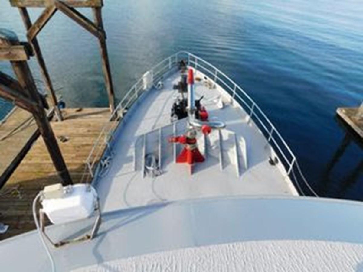 a boat on the water aboard 1989 COMMERCIAL FIREBOAT Yacht for Sale