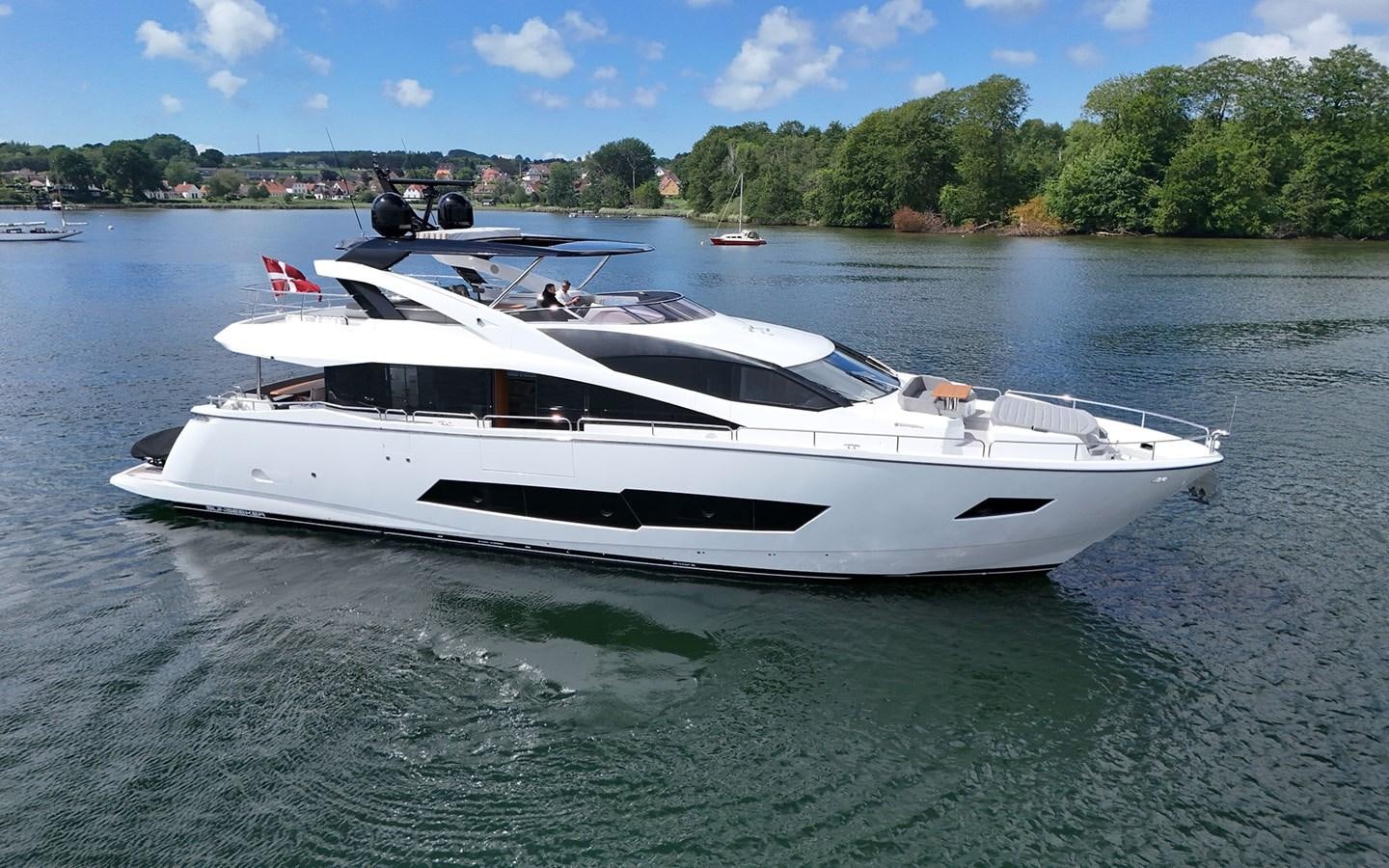 a boat on the water aboard SALIVITI Yacht for Sale