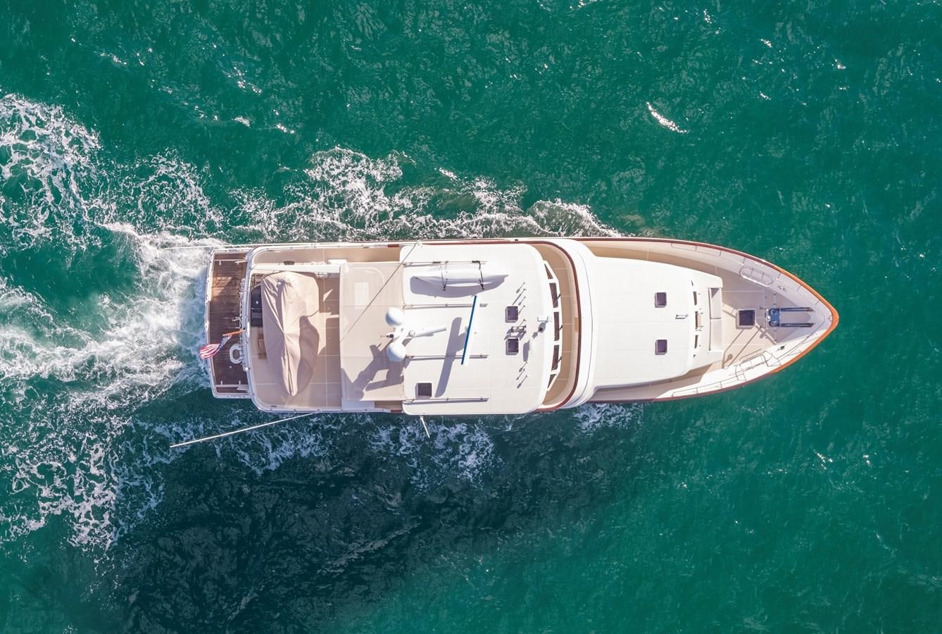 a ship in the water aboard ANNIE Yacht for Sale