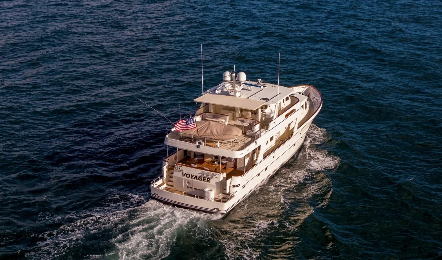 a ship in the water aboard ANNIE Yacht for Sale