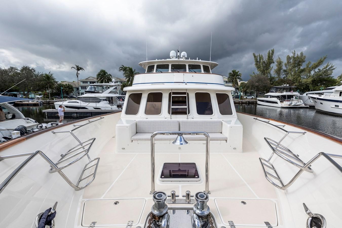 a boat on the water aboard ANNIE Yacht for Sale