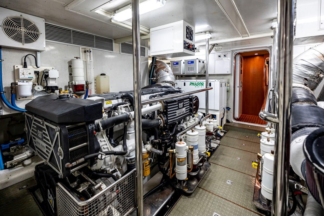 a room with machinery and equipment aboard ANNIE Yacht for Sale