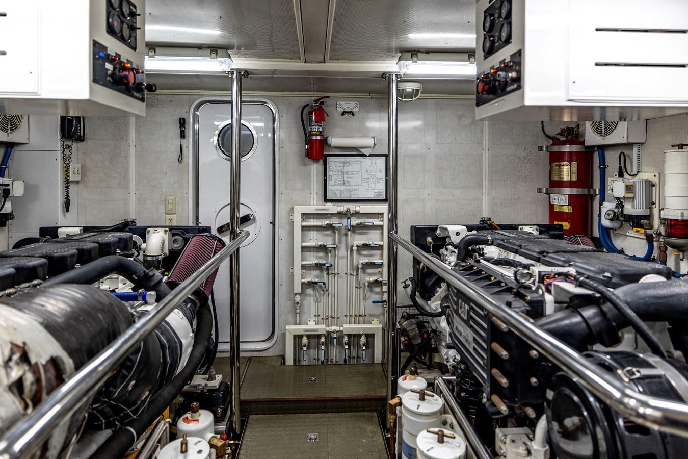 a room with machinery and equipment aboard ANNIE Yacht for Sale