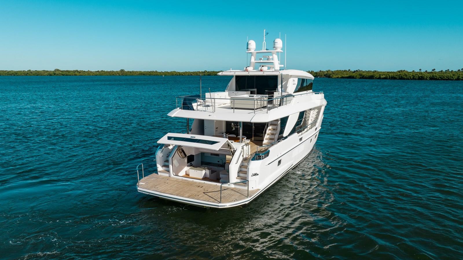 a boat in the water aboard ONE MORE TIME Yacht for Sale