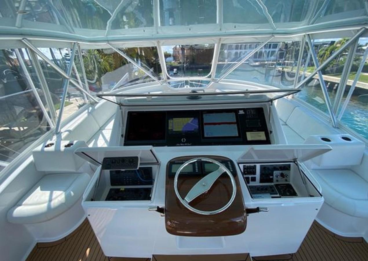 inside of a white boat aboard LIKE WHAT U SEA Yacht for Sale