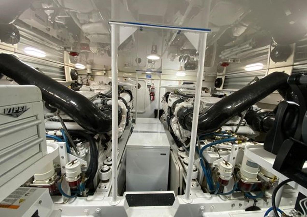 a room with machinery aboard LIKE WHAT U SEA Yacht for Sale