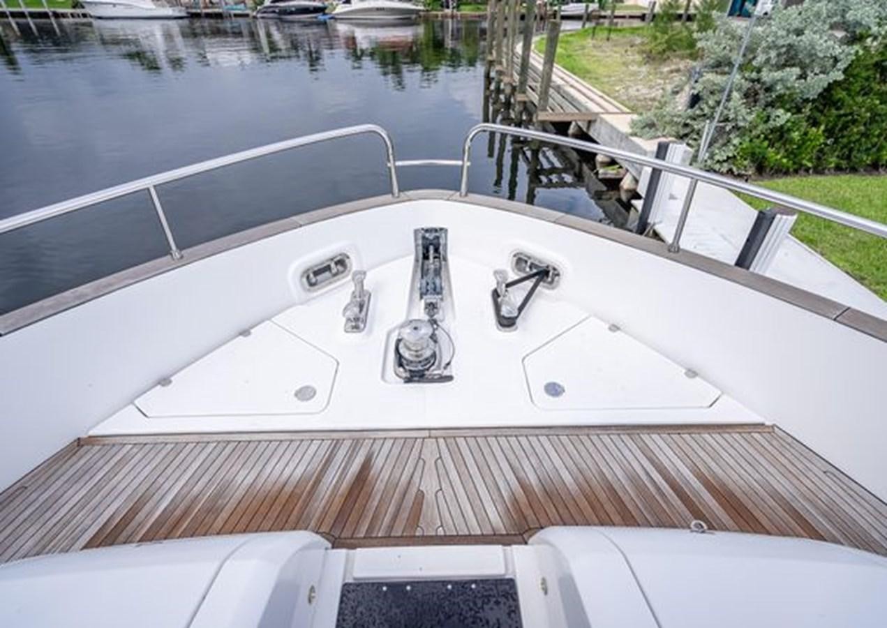 a white boat with a metal railing aboard AZIMUT MAGELLANO 30/15 Yacht for Sale
