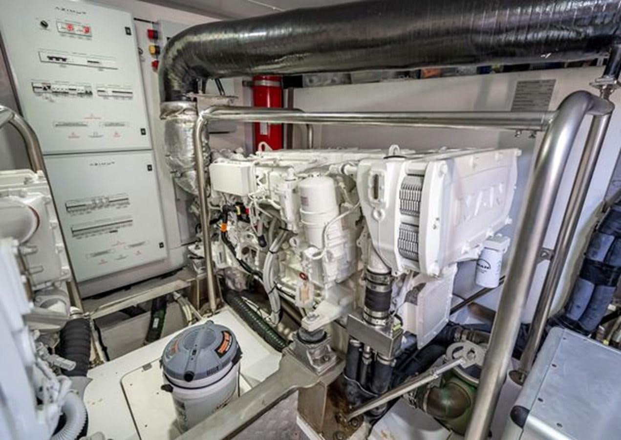 a close-up of a machine aboard AZIMUT MAGELLANO 30/15 Yacht for Sale