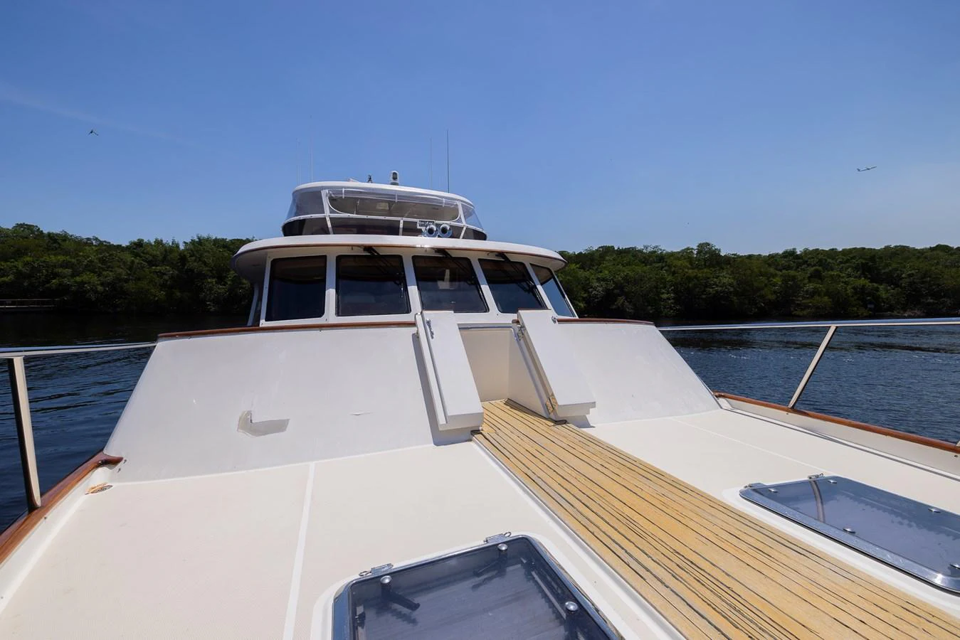 a boat on a body of water aboard THE GARLIC Yacht for Sale