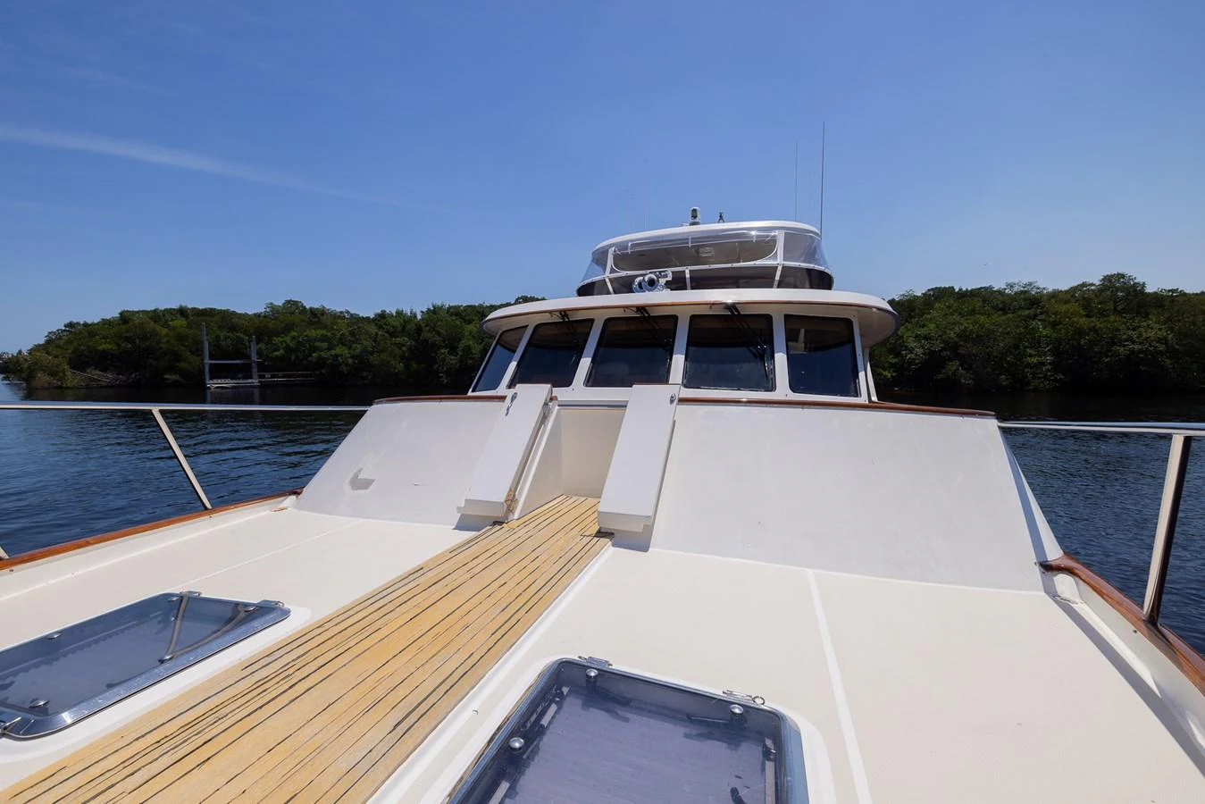 a boat on a body of water aboard THE GARLIC Yacht for Sale