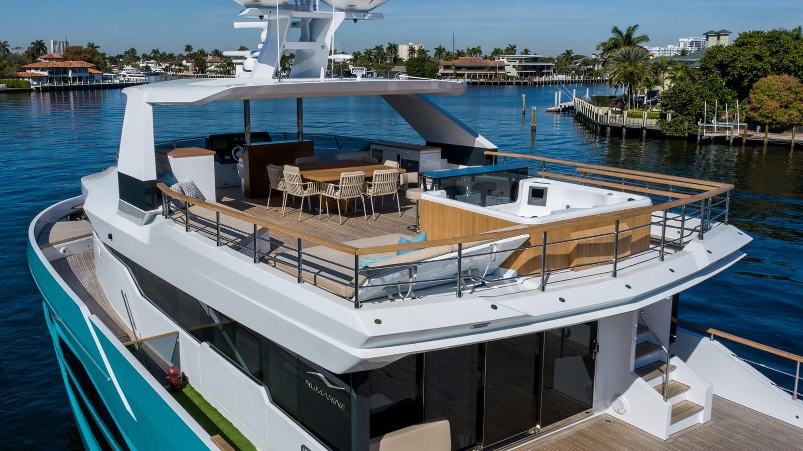 a boat on the water aboard PROJECT 105 Yacht for Sale