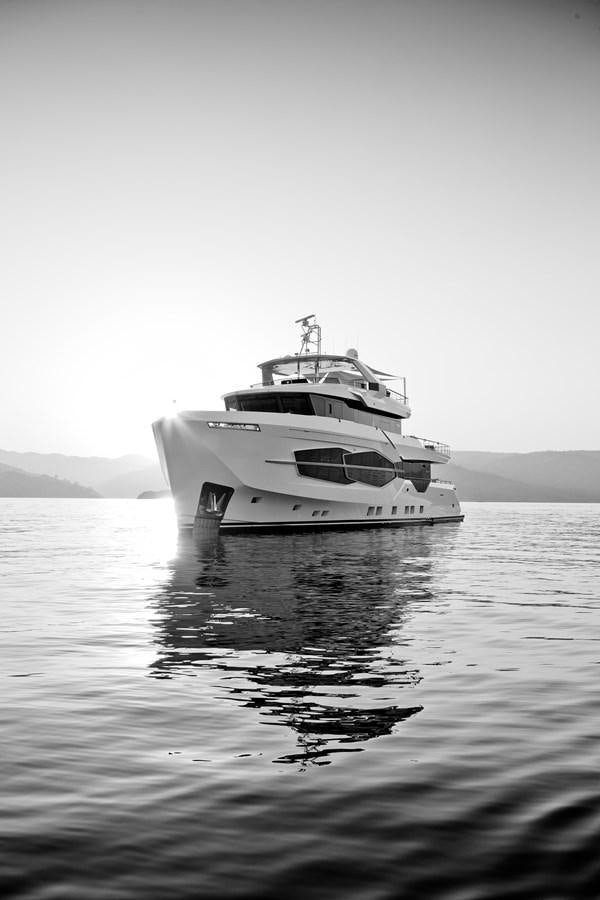 a boat in the water aboard PROJECT 105 Yacht for Sale