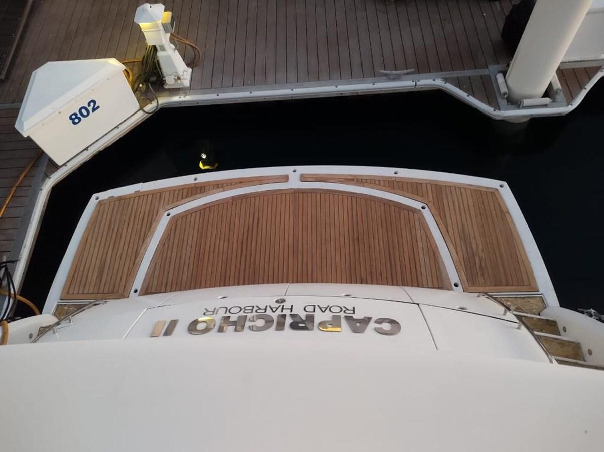 a record player on a stage aboard CAPRICHO Yacht for Sale