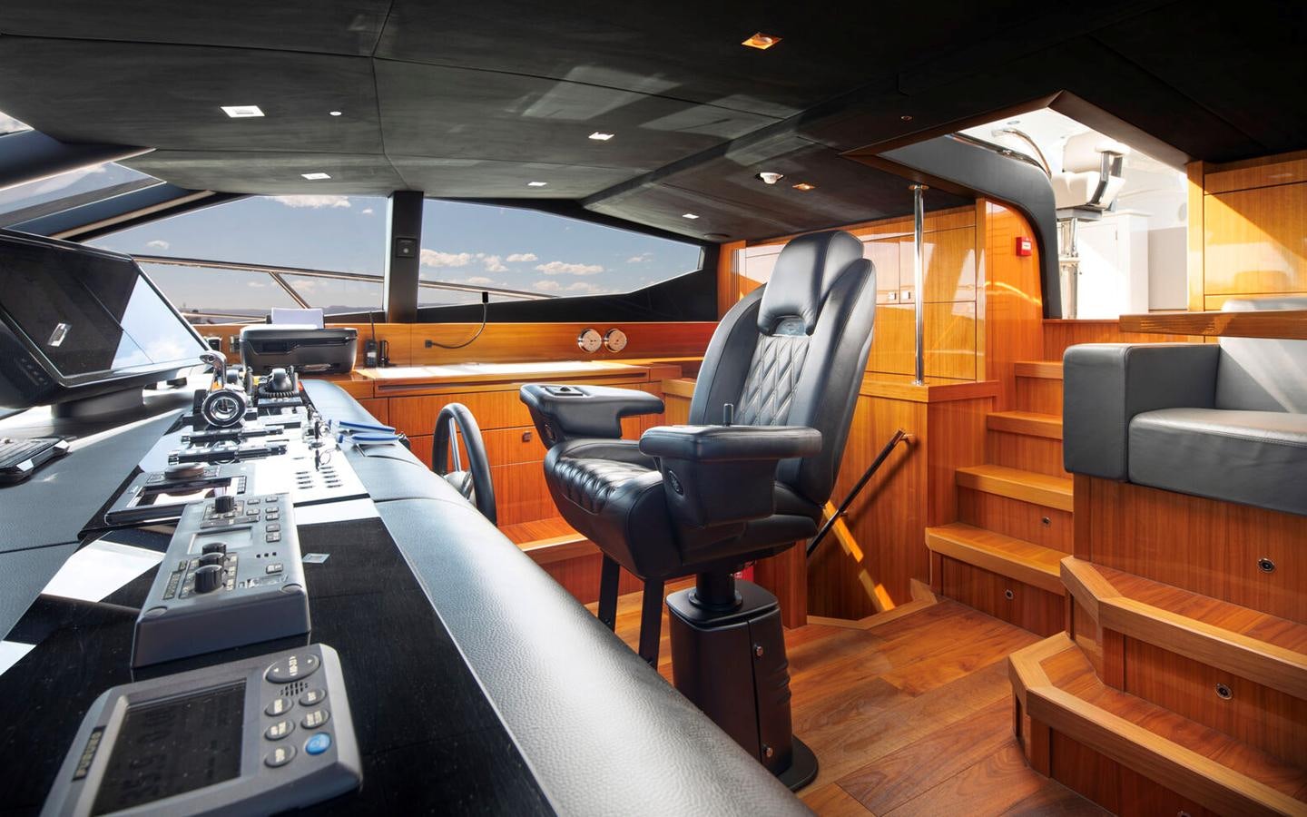 inside of a vehicle aboard 2018 SUNSEEKER 116 Yacht for Sale